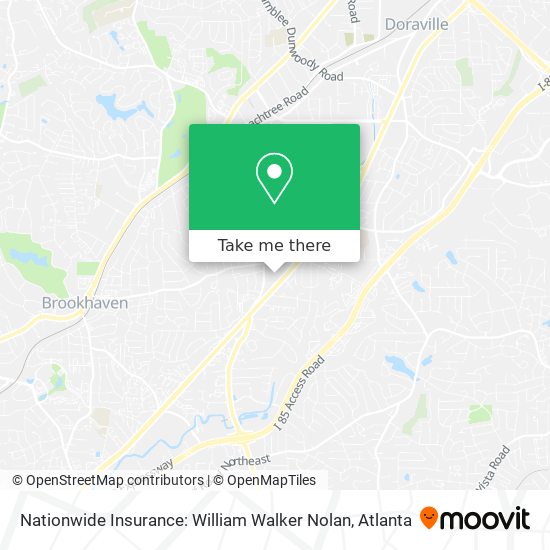 Mapa de Nationwide Insurance: William Walker Nolan