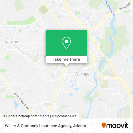 Mapa de Waller & Company Insurance Agency