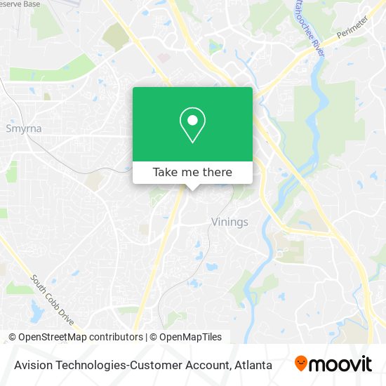 Mapa de Avision Technologies-Customer Account