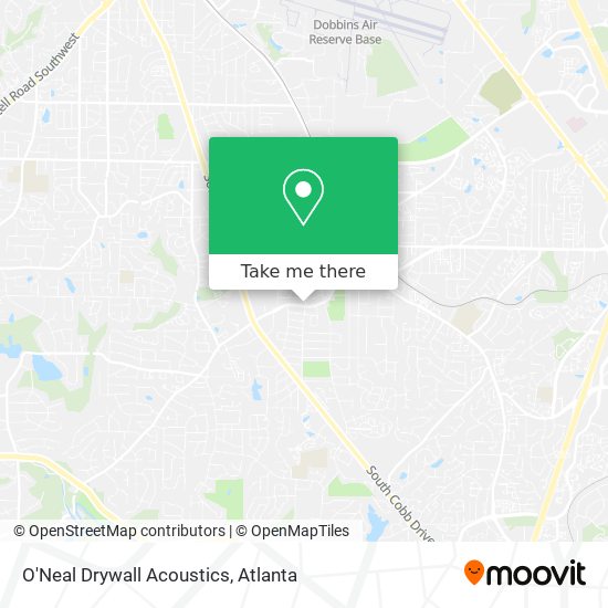Mapa de O'Neal Drywall Acoustics