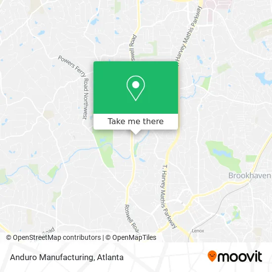 Anduro Manufacturing map