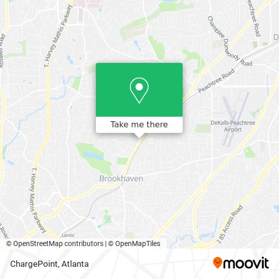 ChargePoint map