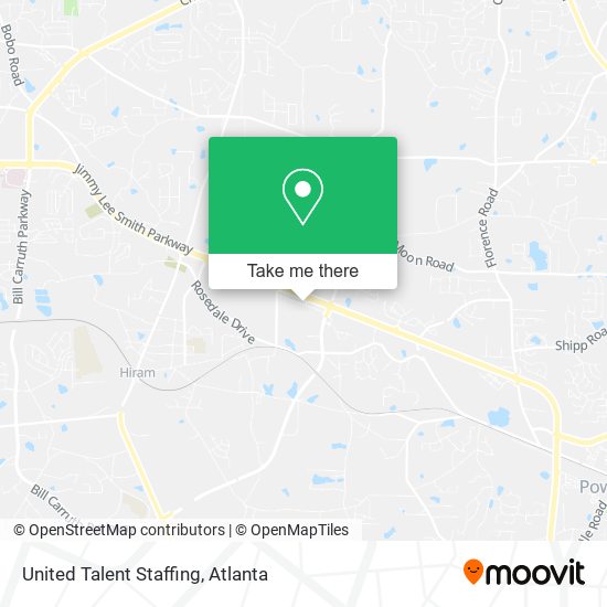 United Talent Staffing map