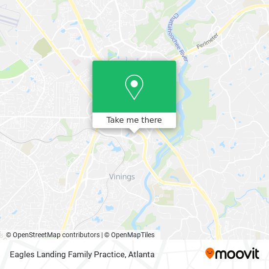 Eagles Landing Family Practice map