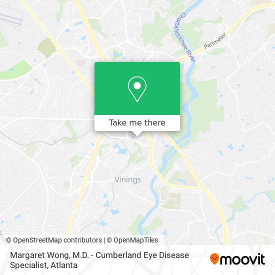 Mapa de Margaret Wong, M.D. - Cumberland Eye Disease Specialist
