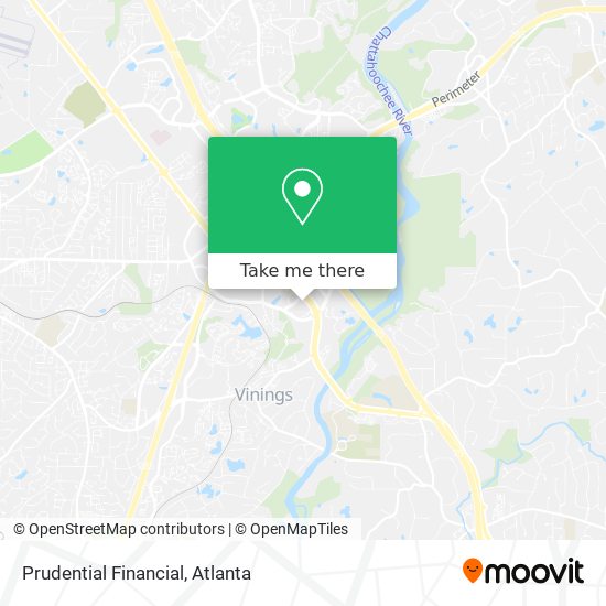 Prudential Financial map