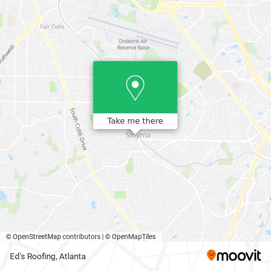 Ed's Roofing map