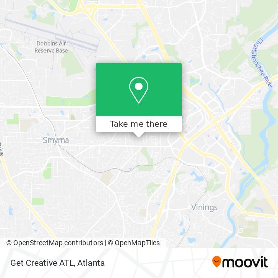 Get Creative ATL map