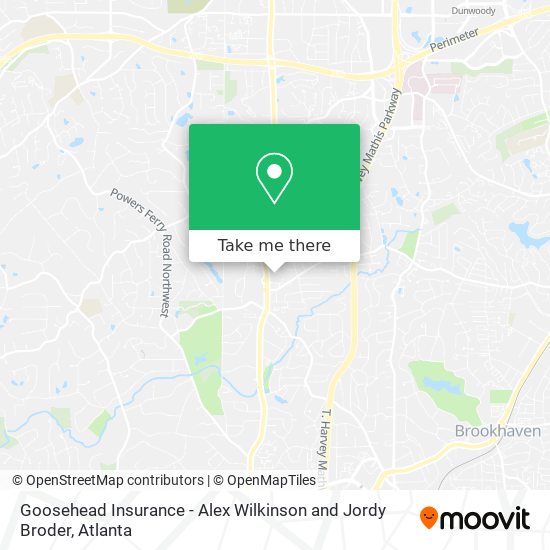 Goosehead Insurance - Alex Wilkinson and Jordy Broder map