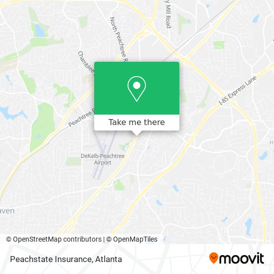 Peachstate Insurance map