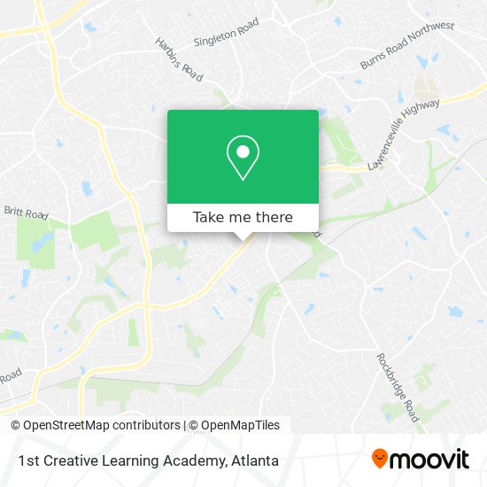 1st Creative Learning Academy map