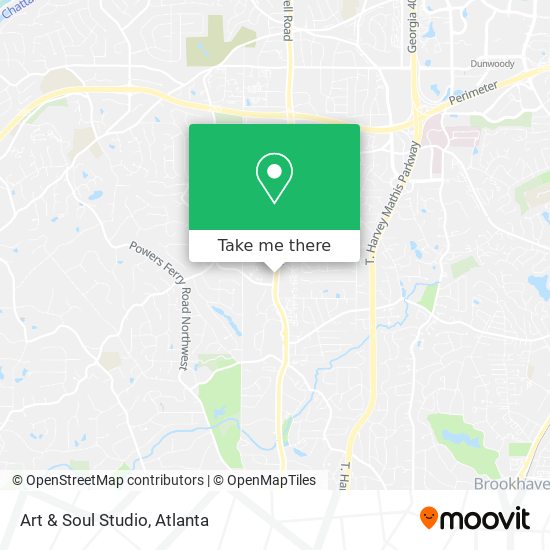 Mapa de Art & Soul Studio