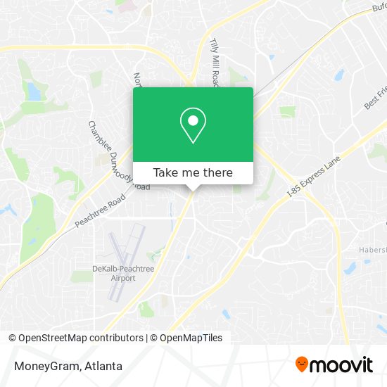 MoneyGram map