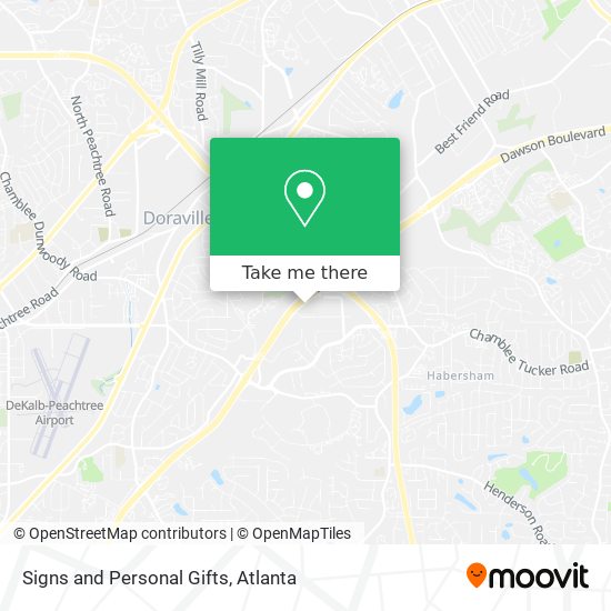 Mapa de Signs and Personal Gifts