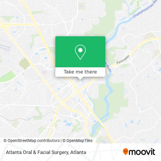 Atlanta Oral & Facial Surgery map