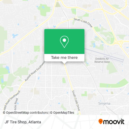 JF Tire Shop map