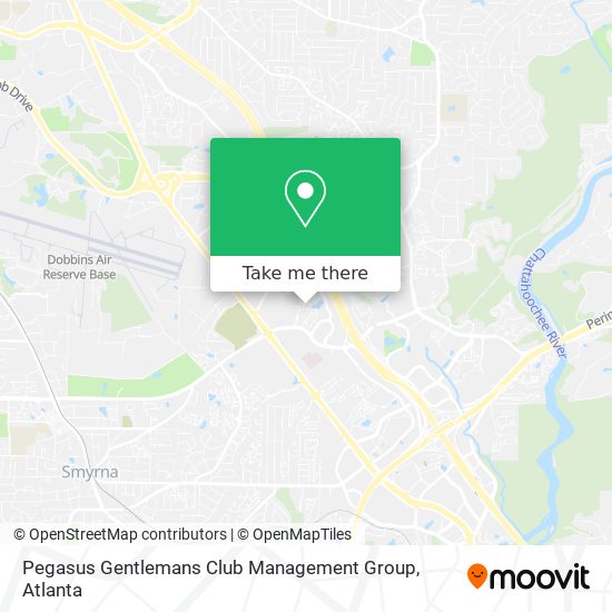 Mapa de Pegasus Gentlemans Club Management Group
