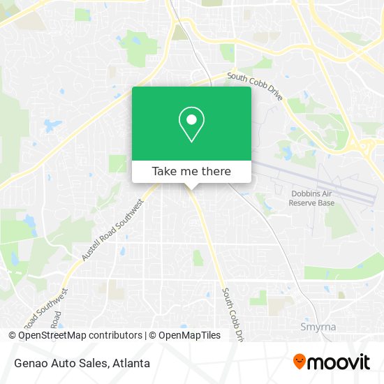 Genao Auto Sales map