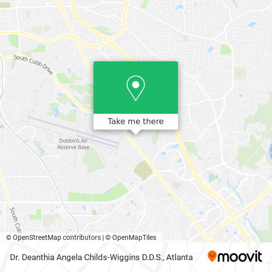 Dr. Deanthia Angela Childs-Wiggins D.D.S. map