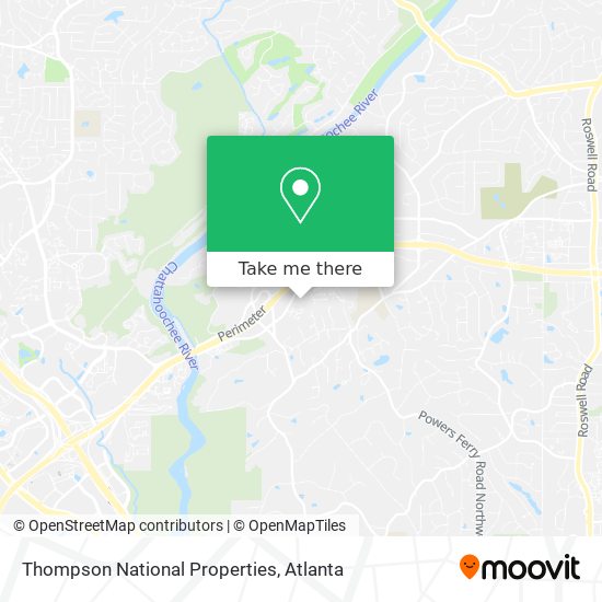Mapa de Thompson National Properties