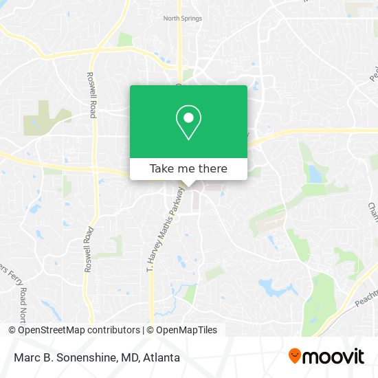 Mapa de Marc B. Sonenshine, MD