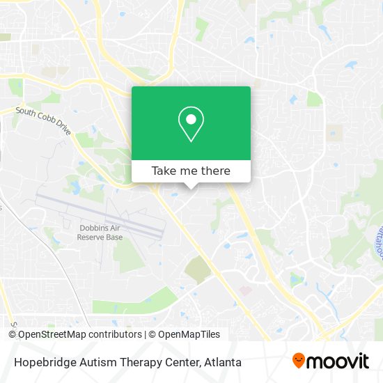 Mapa de Hopebridge Autism Therapy Center