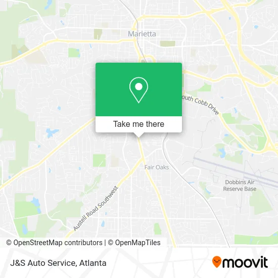 J&S Auto Service map