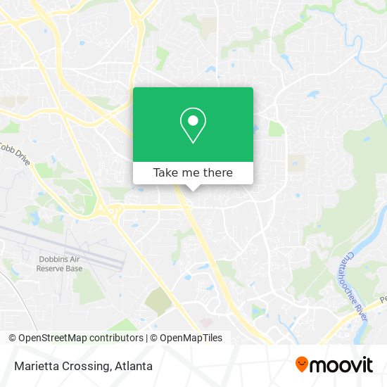 Marietta Crossing map