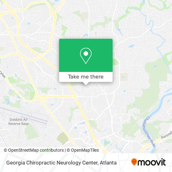 Georgia Chiropractic Neurology Center map
