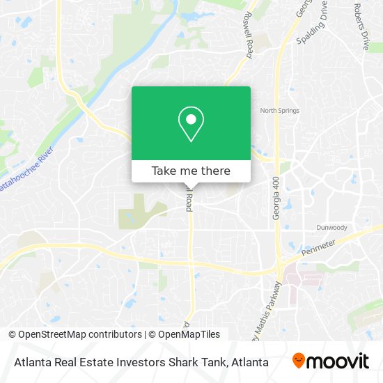 Mapa de Atlanta Real Estate Investors Shark Tank