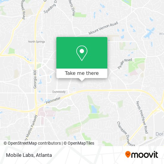 Mobile Labs map