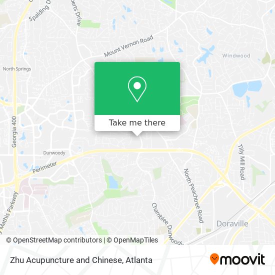 Zhu Acupuncture and Chinese map