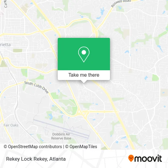 Mapa de Rekey Lock Rekey