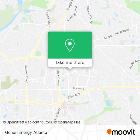 Genon Energy map