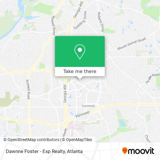 Mapa de Dawnne Foster - Exp Realty