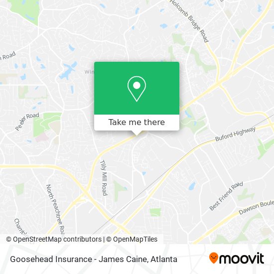 Goosehead Insurance - James Caine map