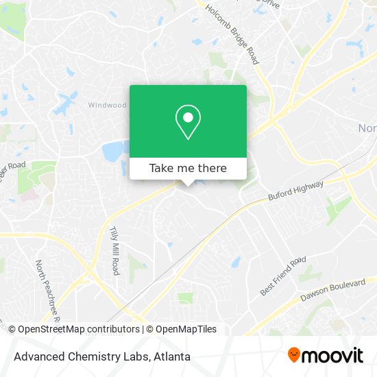 Advanced Chemistry Labs map