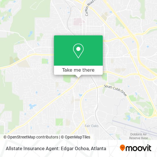 Mapa de Allstate Insurance Agent: Edgar Ochoa