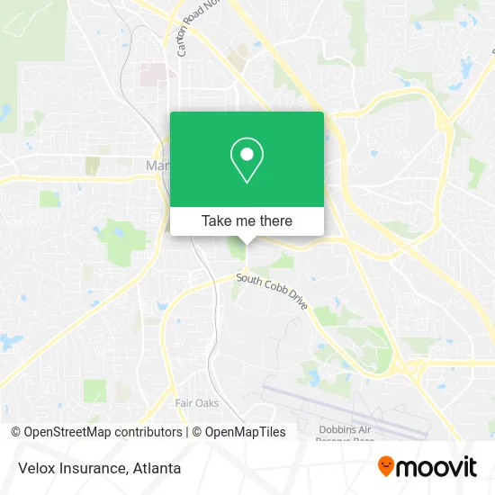 Velox Insurance map