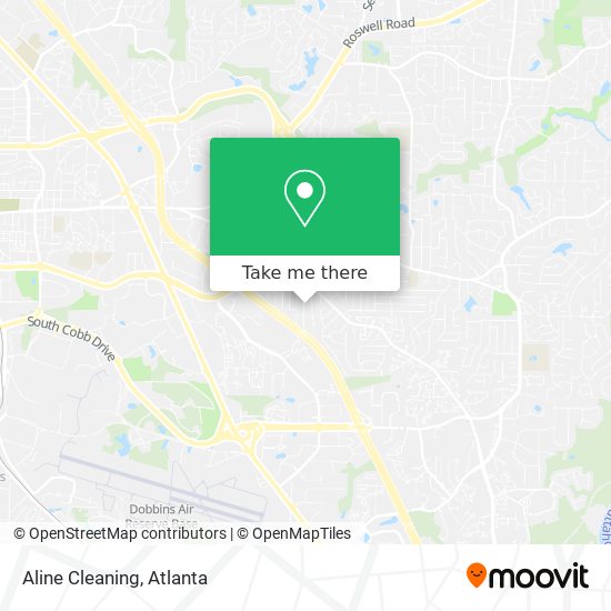 Aline Cleaning map