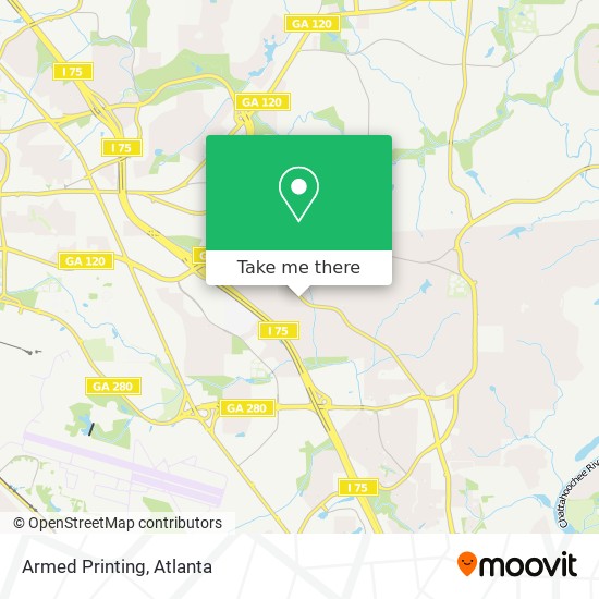 Armed Printing map