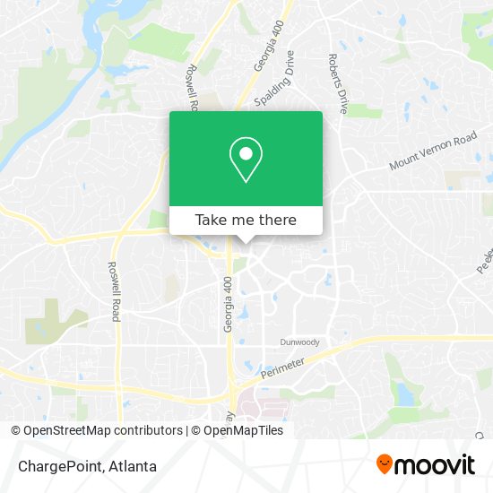 ChargePoint map