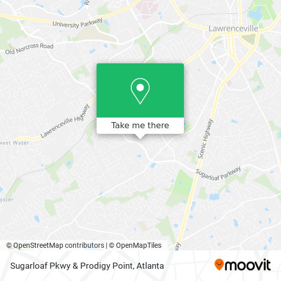 Mapa de Sugarloaf Pkwy & Prodigy Point