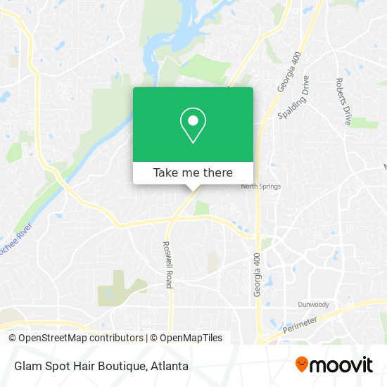Glam Spot Hair Boutique map