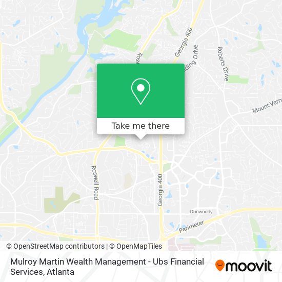 Mulroy Martin Wealth Management - Ubs Financial Services map