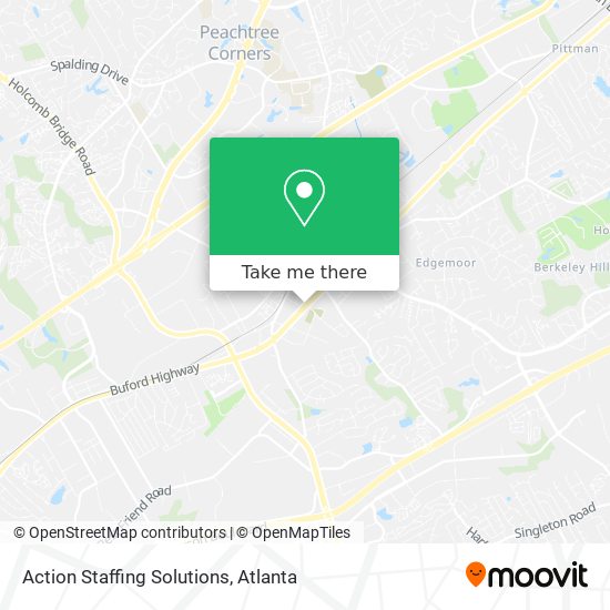 Action Staffing Solutions map
