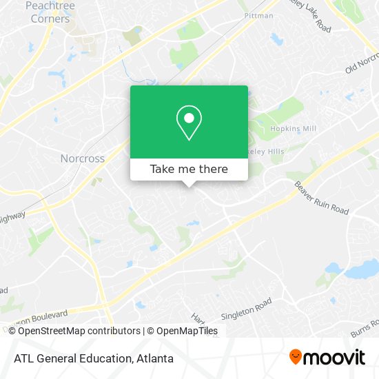 ATL General Education map