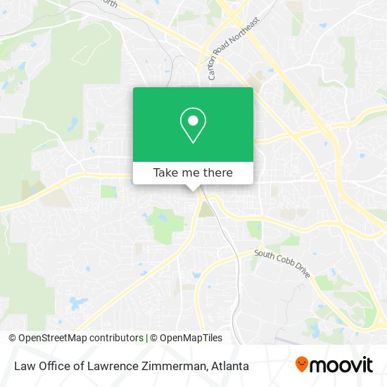 Mapa de Law Office of Lawrence Zimmerman