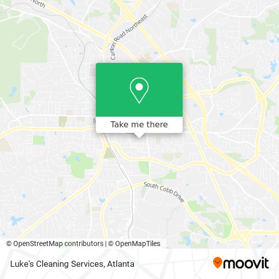 Mapa de Luke's Cleaning Services