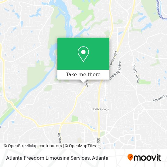 Atlanta Freedom Limousine Services map